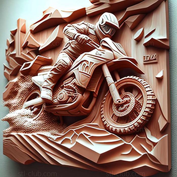 3D модель KTM 450 Rally (STL)